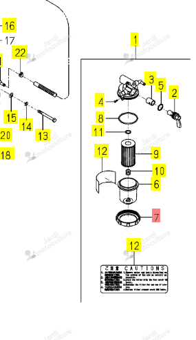 ECROU ISEKI 1426-160-207-00