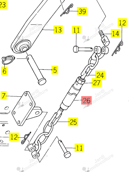 Ridoir Iseki 1423-511-002-00