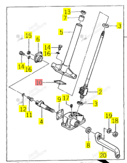 Joint Iseki 1429-406-209-00