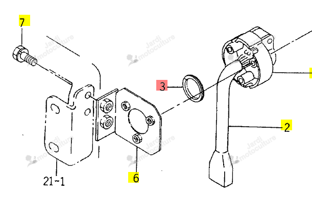 Protecteur ISEKI 1560-630-021-50