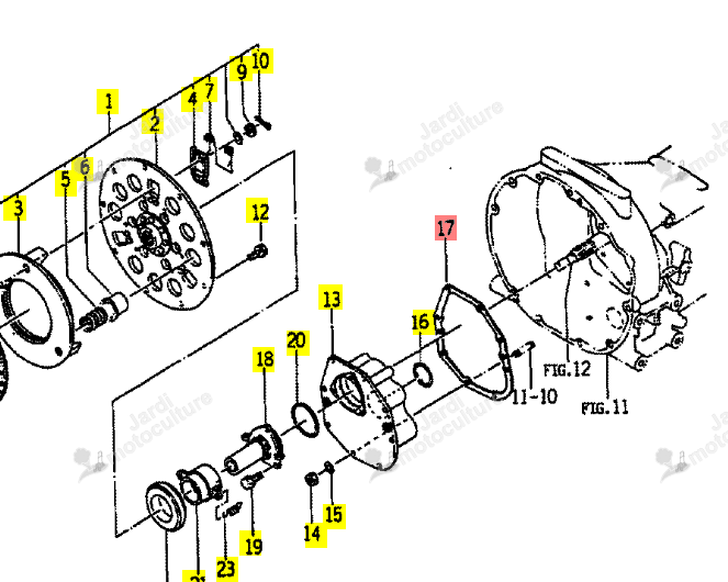 Joint Iseki 1564-120-003-00
