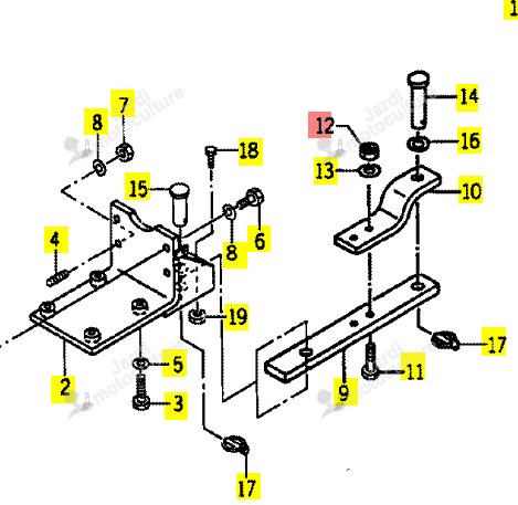 ECROU ISEKI 1518-924-001-00