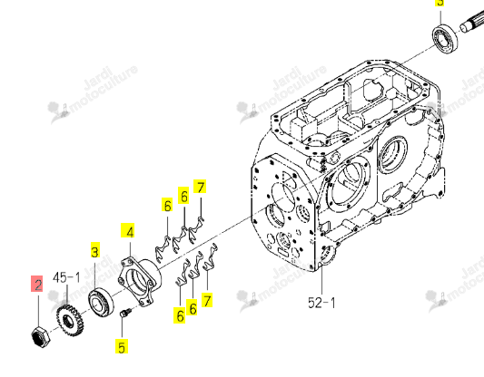 ECROU ISEKI 1564-301-002-10