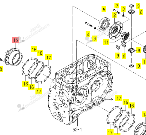 Palier Iseki 1564-303-001-30