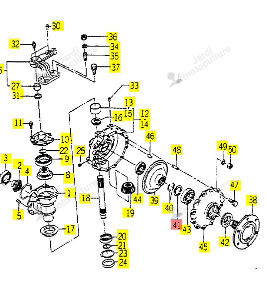 Collier Iseki 1560-434-011-40