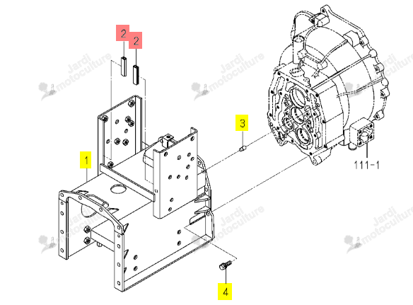 Isolant Iseki 1568-701-001-10