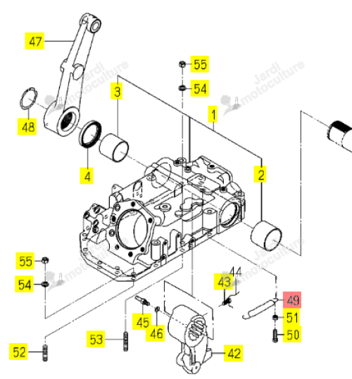 Ressort ISEKI 1564-507-005-30
