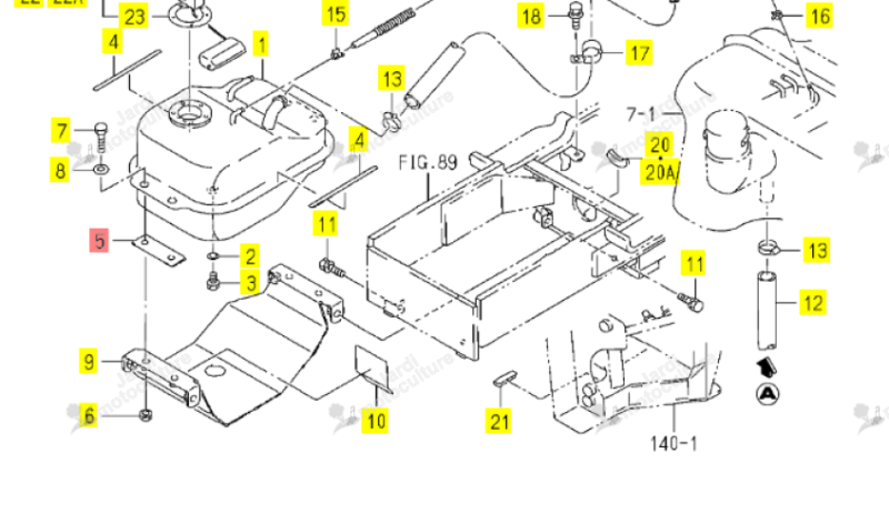 Isolant ISEKI 1568-111-003-20