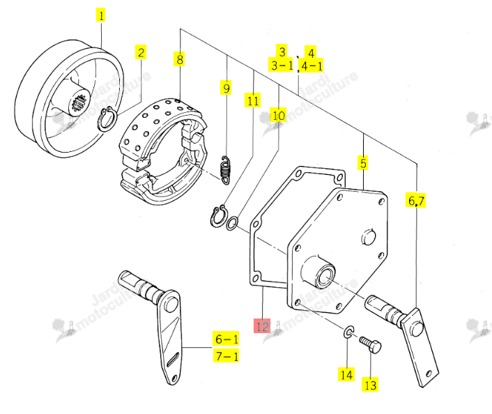 Joint Iseki 1480-310-002-00