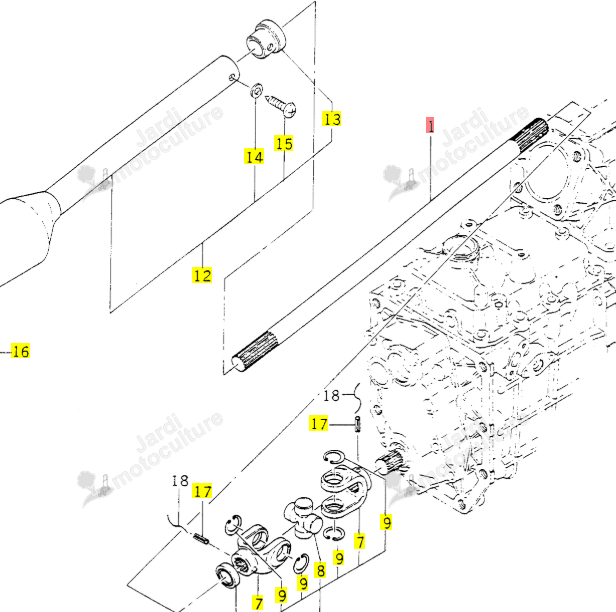 Reniflard Iseki 1491-433-004-00