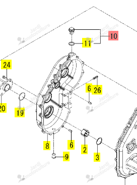 Joint Iseki 1518-306-203-10