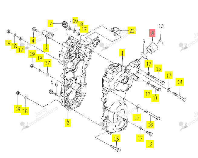 Coude Iseki 1386-403-004-00