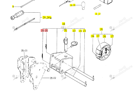 EPINGLE ISEKI 1341-906-001-00