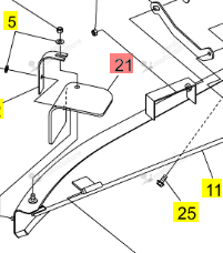 Caoutchouc Iseki 0675-740-013-0