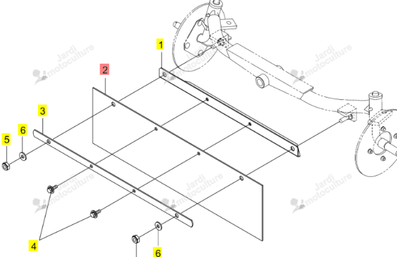 Caoutchouc AV Iseki 0671-740-015-0
