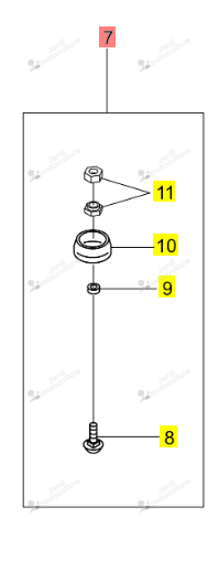 KIT BOULON ISEKI 0670-980-300-0
