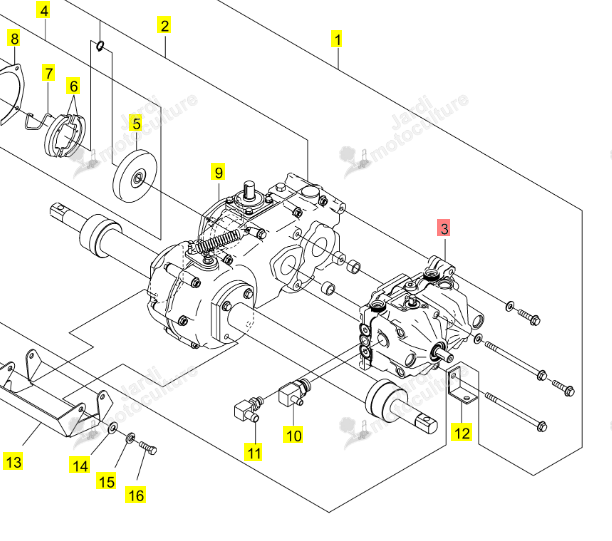 GROUPE HST ISEKI 0675-113-300-0