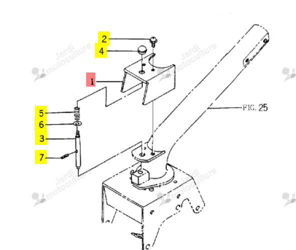 Capot ISEKI 1110-404-230-00