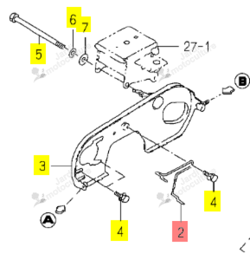 ARRET ISEKI 1108-611-007-00