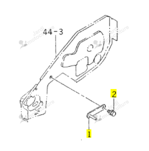 Broche Iseki 1384-225-006-00