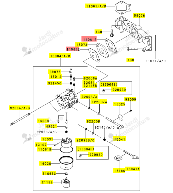 Joint Isolant Iseki 11061-7096