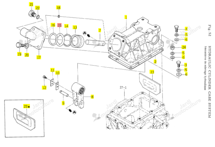 Joint Torique Iseki 1414-503-003-00