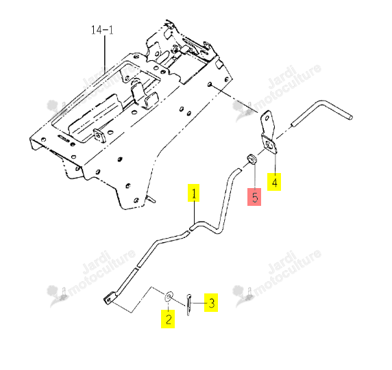 Silentbloc Iseki 1414-606-002-00