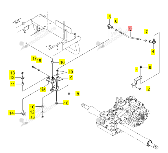 BIELLETTE HST (957) ISEKI 0677-130-011-0