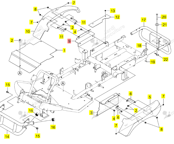 Elargisseur G Iseki 0680-850-300-0