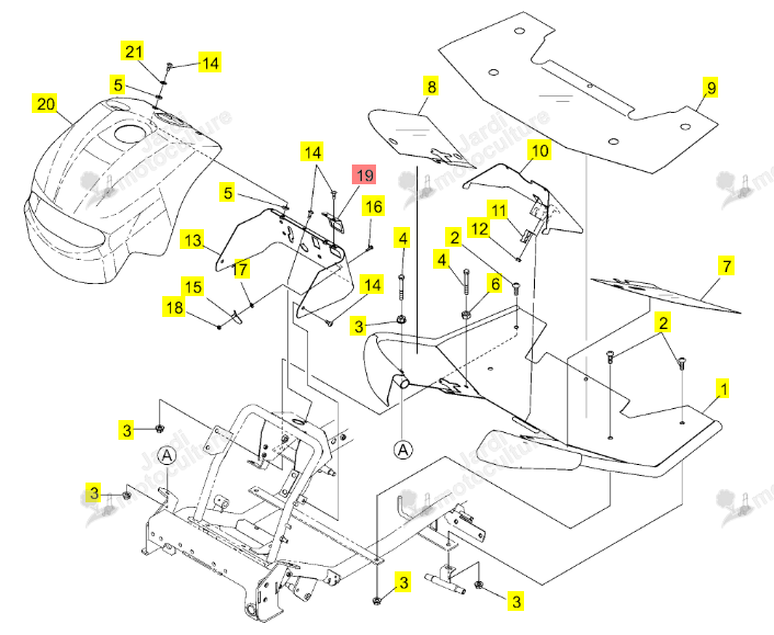 PROTECTION ISEKI 0680-820-011-0
