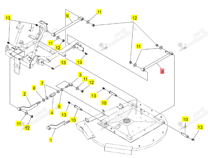 BRAS G ISEKI 0681-750-300-0