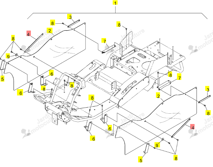Platine Centrale Iseki 0679-880-013-0