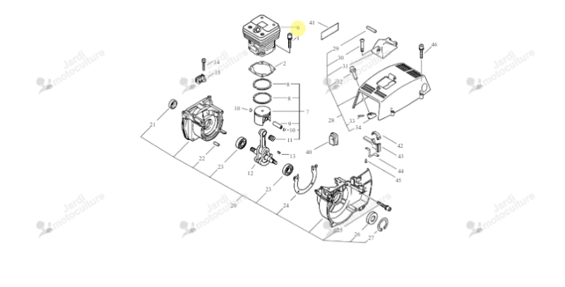 Cylindre ECHO A130000590