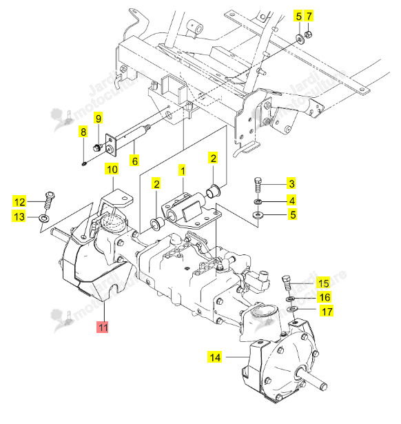 PROTECTION DROITE ISEKI 0675-160-240-0