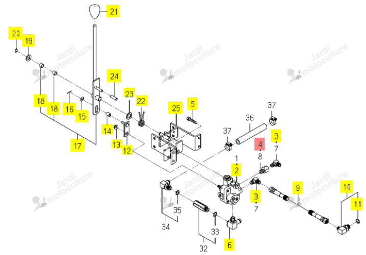 Connecteur ISEKI 1560-140-011-10