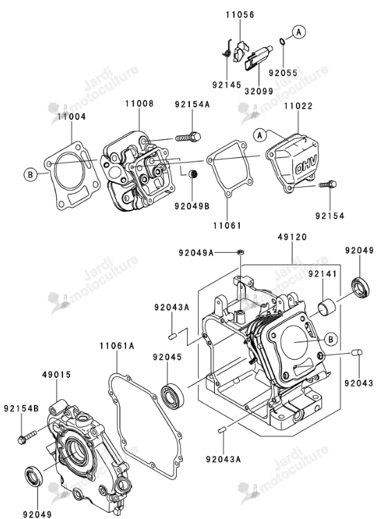 Joint Culasse Iseki 11004-0716