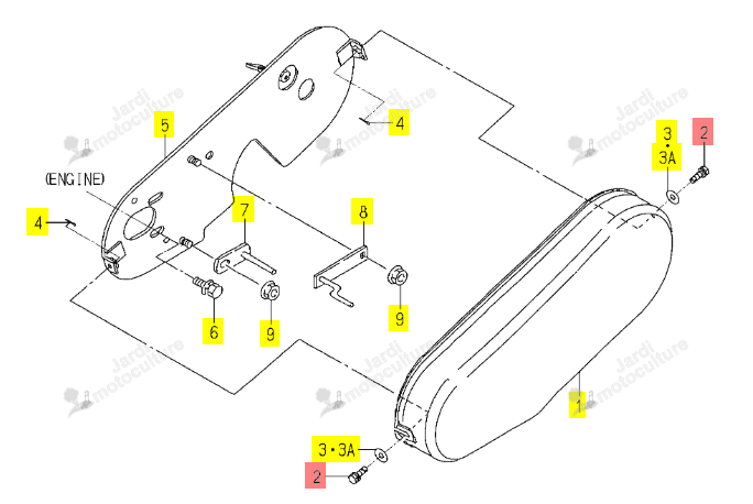 VIS M6X20 ISEKI 1118-611-002-00