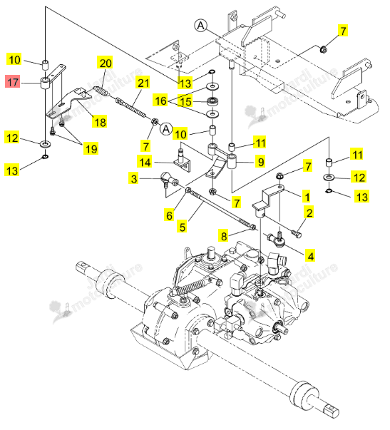 BRAS ISEKI 0675-130-210-0