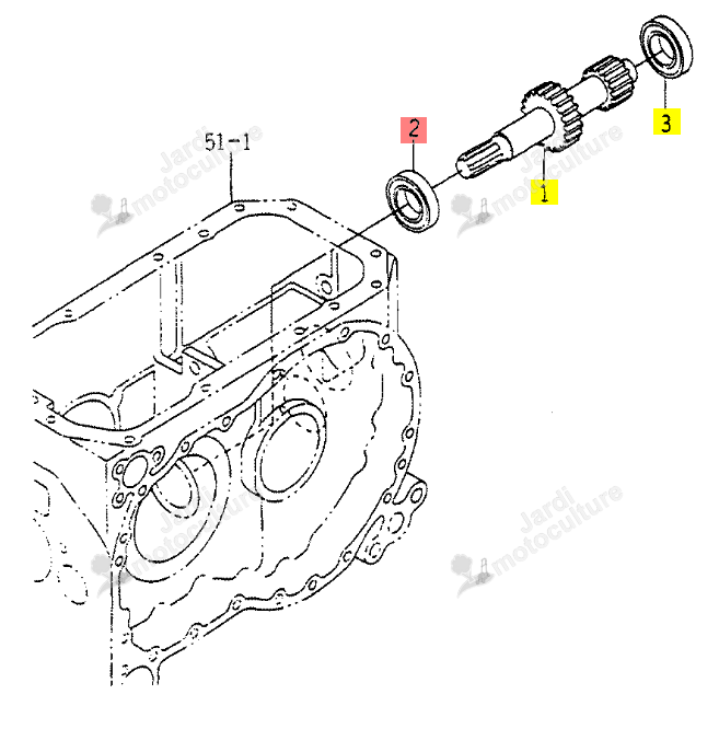 ROULEMENT 6305 ISEKI 1597-218-001-00
