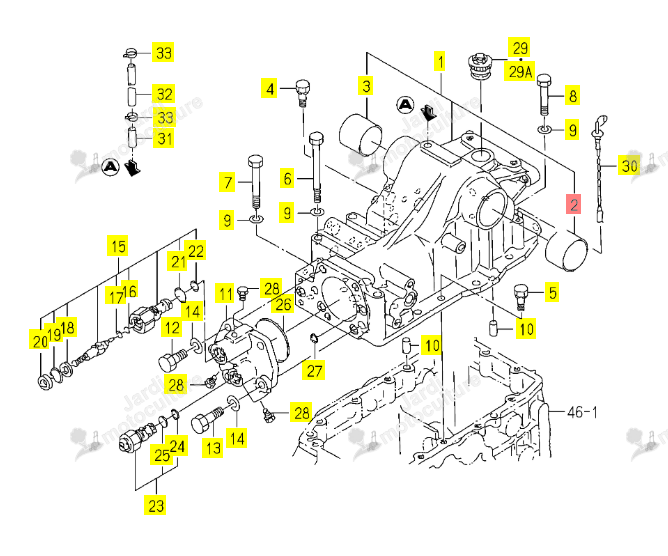 COUSSINET ISEKI 1588-501-002-00