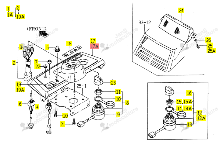 TABLEAU ISEKI 1593-621-001-40