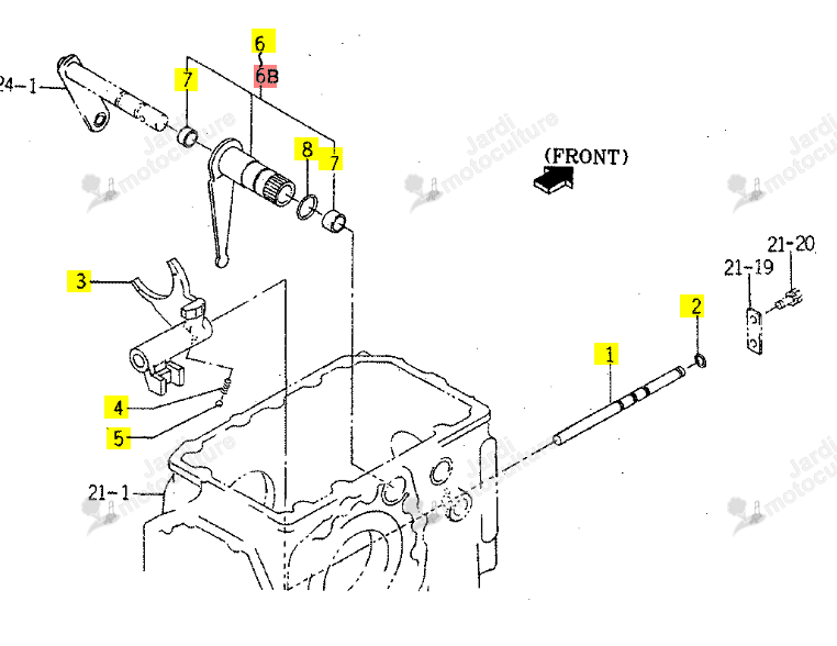 BRAS ISEKI 1614-245-200-20