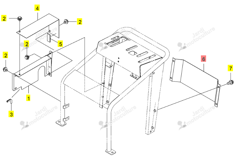 Protection ISEKI 0386-635-011-0
