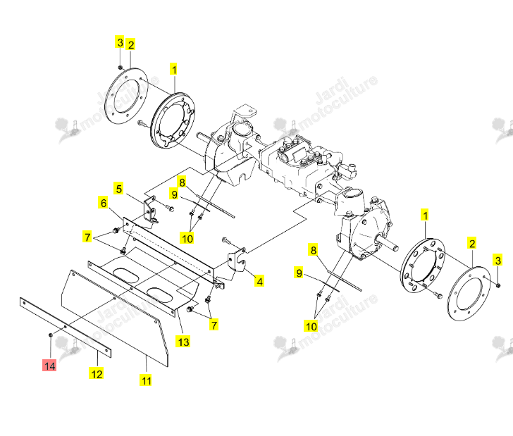 ECROU ISEKI 0660-520-012-0