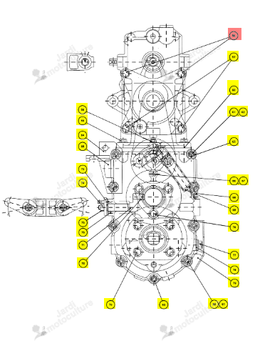BOULON ISEKI 0157-081100