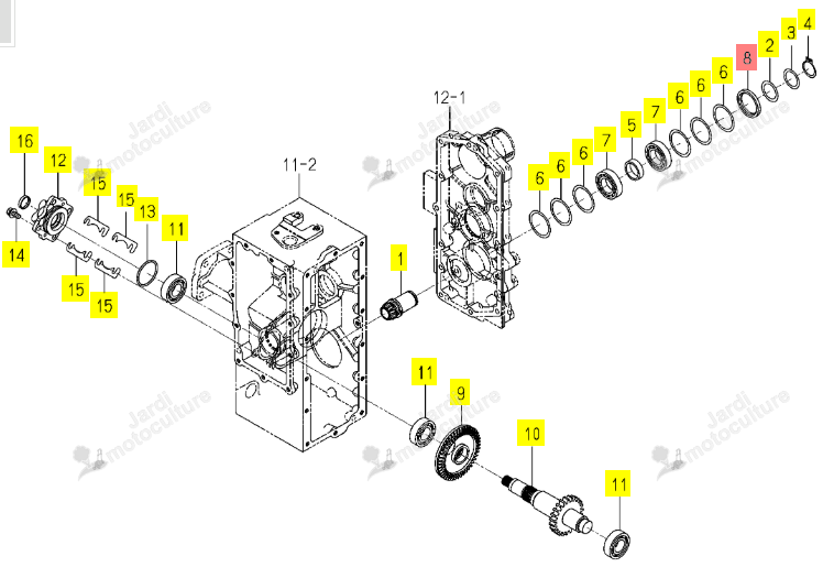 BAGUE ISEKI 1728-203-001-00