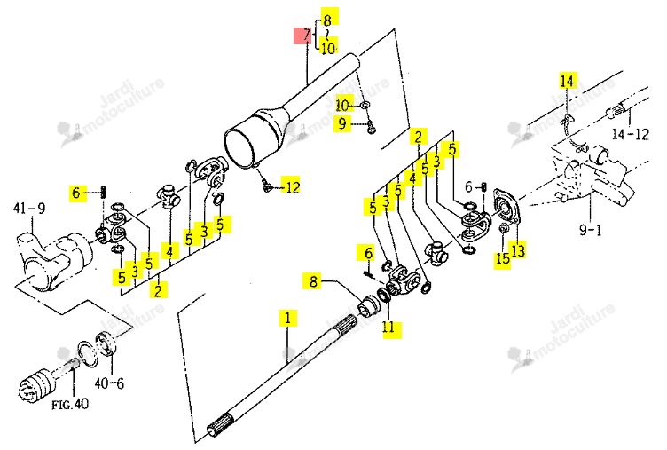 Protection ISEKI 1683-431-510-00