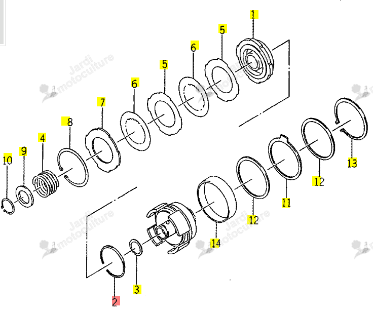 Segment ISEKI 1688-211-503-00
