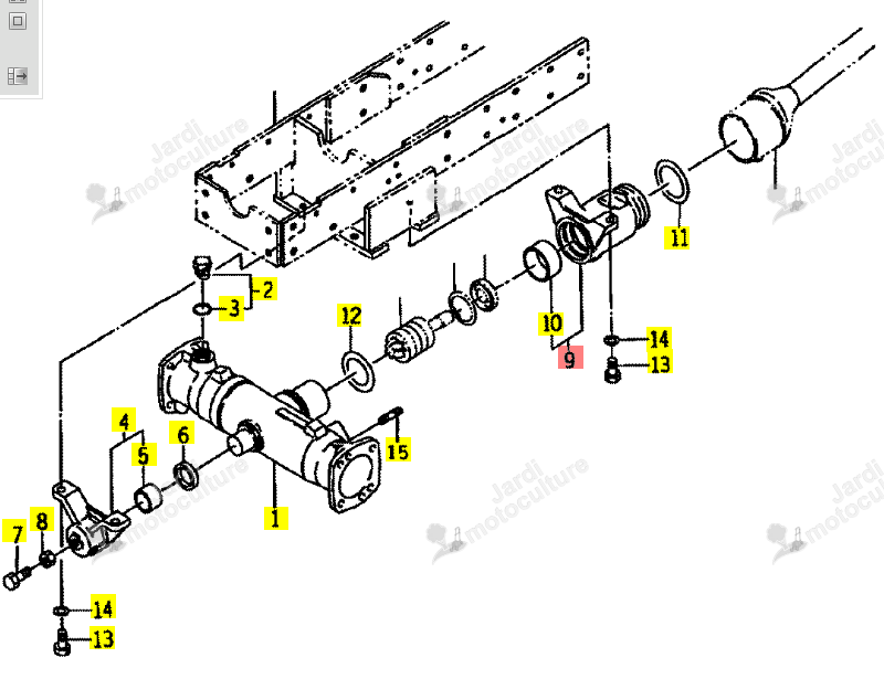 PLANETAIRE ISEKI 1672-433-200-00