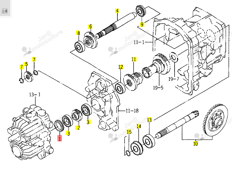 Collier Iseki 1683-202-051-00